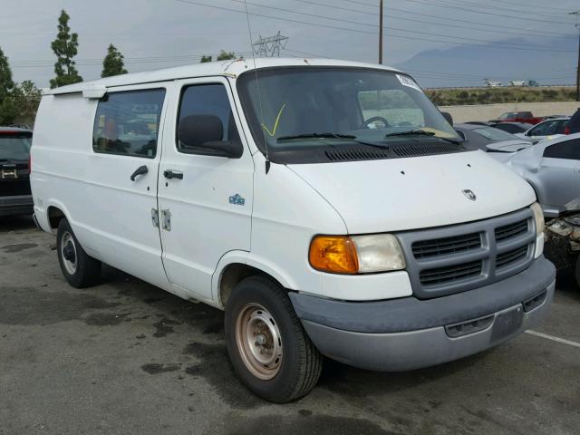 2B7JB21T1YK178433 - 2000 DODGE RAM VAN B2 WHITE photo 1