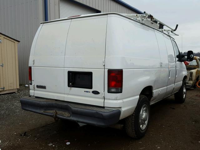 1FTNE24L87DA66984 - 2007 FORD ECONOLINE WHITE photo 4