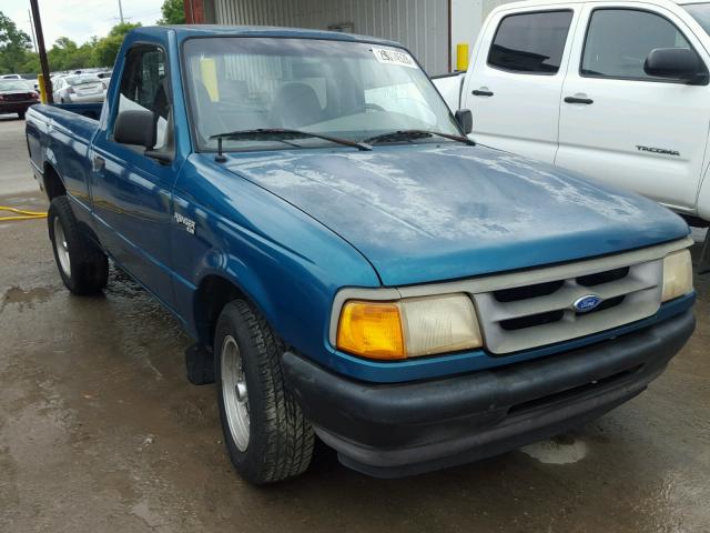 1FTCR10A9VUB29338 - 1997 FORD RANGER TEAL photo 1