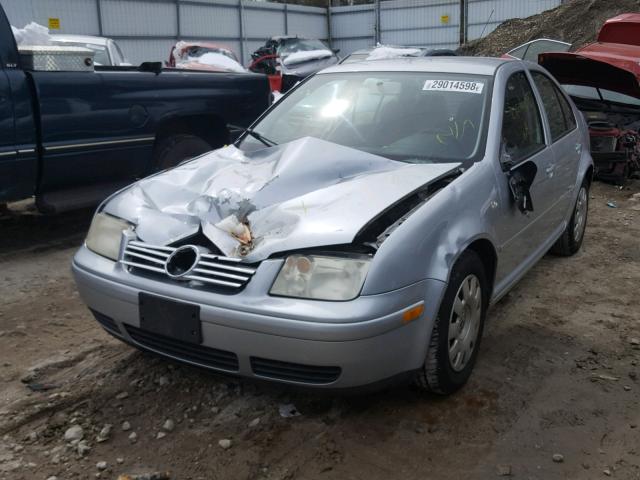 3VWRK69M53M079450 - 2003 VOLKSWAGEN JETTA GL SILVER photo 2