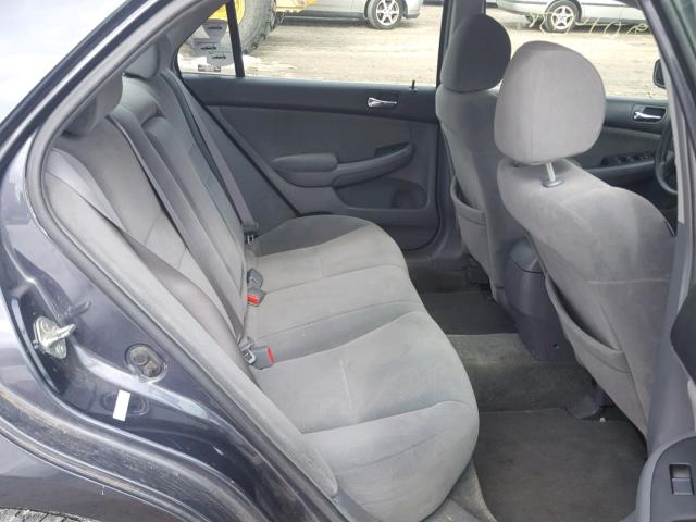 1HGCM56407A072069 - 2007 HONDA ACCORD LX BLACK photo 6