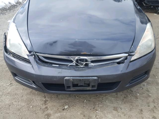 1HGCM56407A072069 - 2007 HONDA ACCORD LX BLACK photo 9