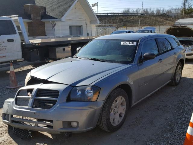 2D4FV47V16H456231 - 2006 DODGE MAGNUM SXT GRAY photo 2