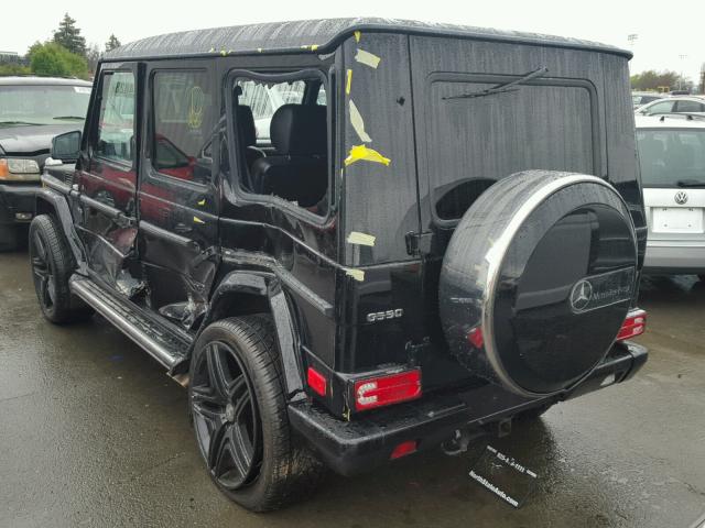 WDCYR49E52X129578 - 2002 MERCEDES-BENZ G 500 BLACK photo 3