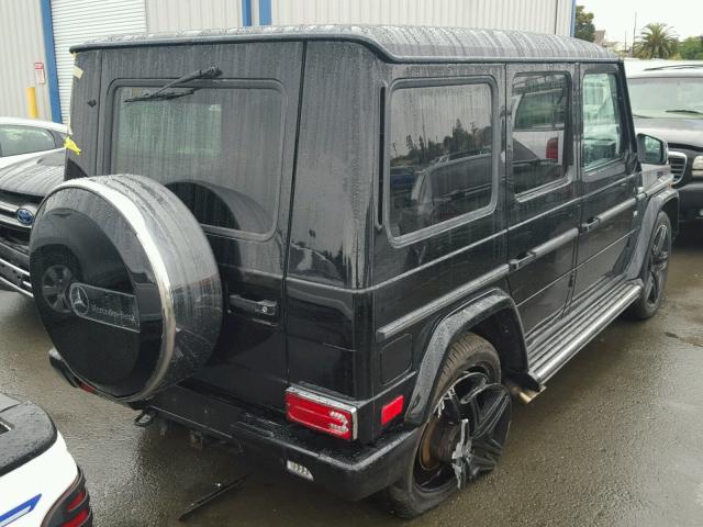 WDCYR49E52X129578 - 2002 MERCEDES-BENZ G 500 BLACK photo 4