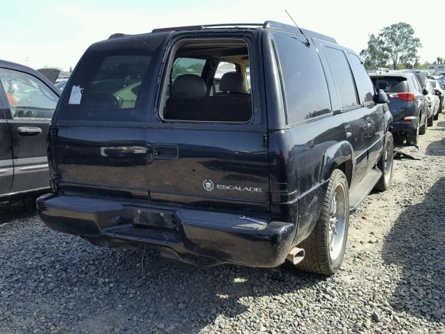 1GYEK63R4YR230557 - 2000 CADILLAC ESCALADE L BLACK photo 4