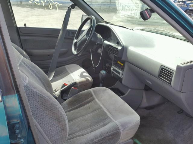 3MARM15J0RR600341 - 1994 MERCURY TRACER BAS TEAL photo 5