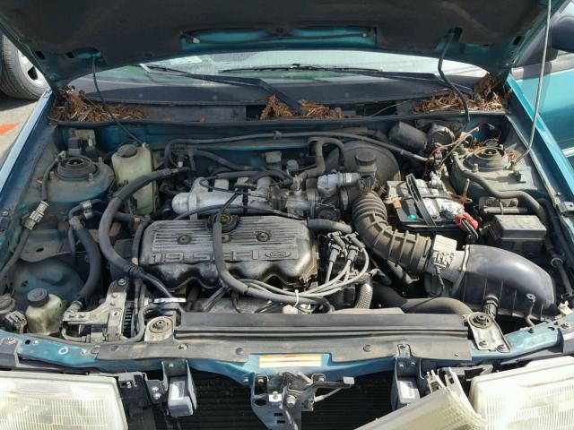 3MARM15J0RR600341 - 1994 MERCURY TRACER BAS TEAL photo 7