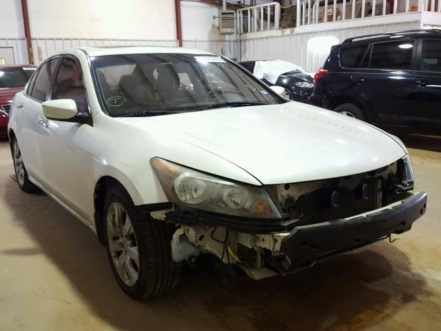 1HGCP3F81AA017314 - 2010 HONDA ACCORD EXL WHITE photo 1