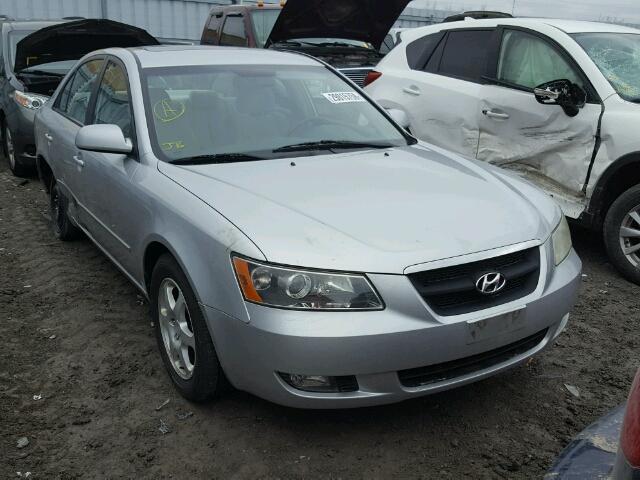 5NPET46C47H295476 - 2007 HYUNDAI SONATA GLS SILVER photo 1