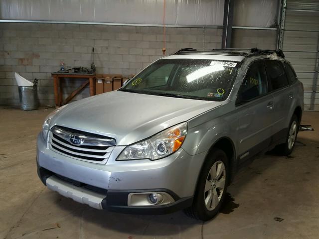 4S4BRBKC8C3212208 - 2012 SUBARU OUTBACK 2. SILVER photo 2