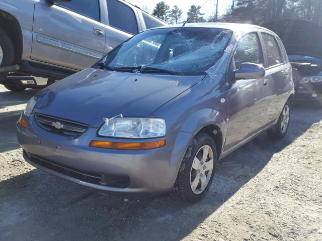 KL1TD66678B158407 - 2008 CHEVROLET AVEO BASE Boz foto 2