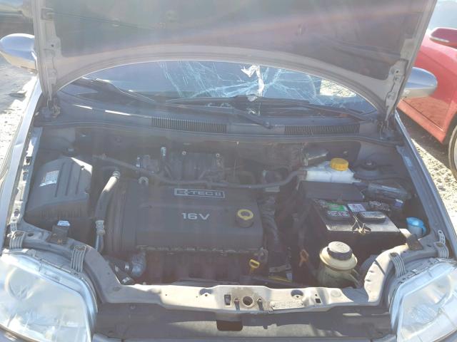 KL1TD66678B158407 - 2008 CHEVROLET AVEO BASE Boz foto 7