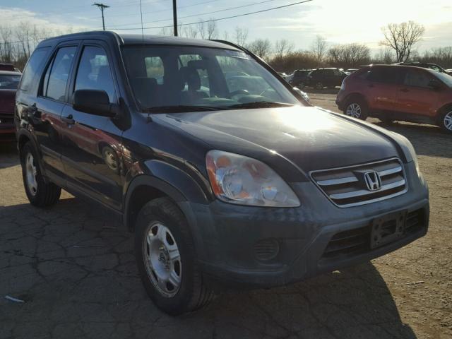 SHSRD78576U435654 - 2006 HONDA CR-V LX BLACK photo 1