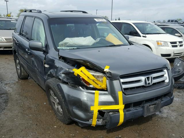 5FNYF28507B022847 - 2007 HONDA PILOT EXL CHARCOAL photo 1