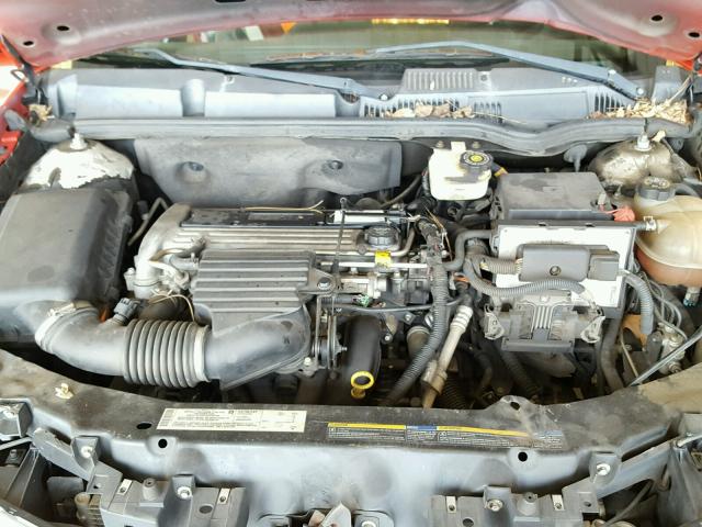 1G8AN12F44Z230357 - 2004 SATURN ION LEVEL RED photo 7