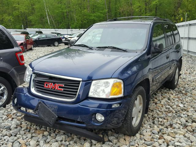 1GKDT13SX32362863 - 2003 GMC ENVOY BLUE photo 2