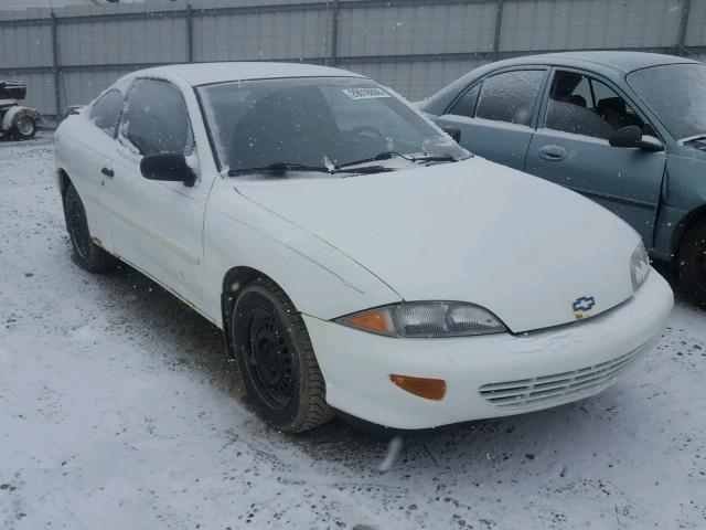 1G1JC1241X7278255 - 1999 CHEVROLET CAVALIER B WHITE photo 1