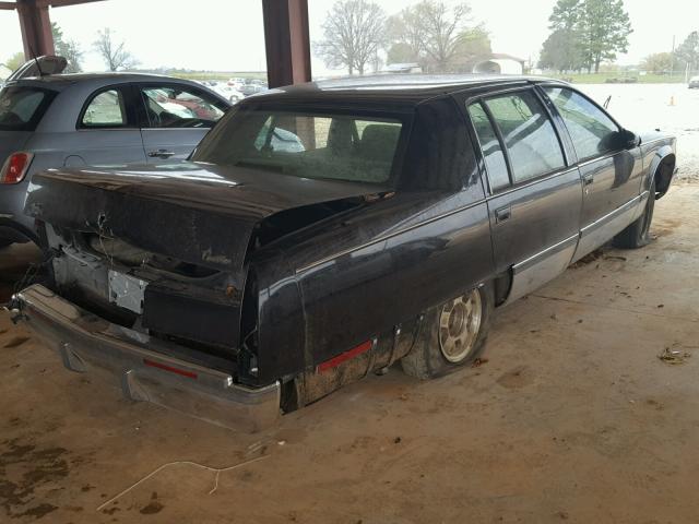 1G6DW52P5SR714005 - 1995 CADILLAC FLEETWOOD BLACK photo 4