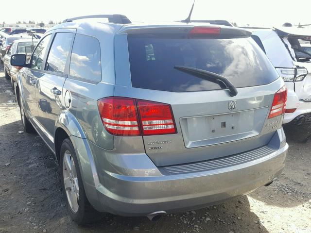 3D4PH5FV0AT125627 - 2010 DODGE JOURNEY SX BLUE photo 3