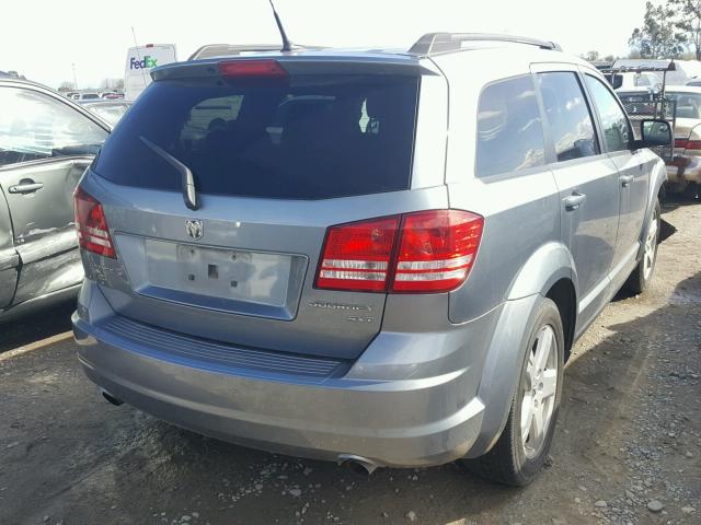 3D4PH5FV0AT125627 - 2010 DODGE JOURNEY SX BLUE photo 4