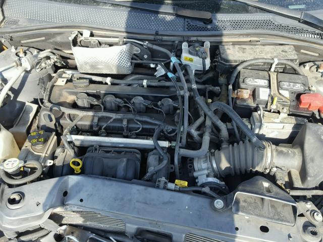 1FAHP35N99W258800 - 2009 FORD FOCUS SE GRAY photo 7