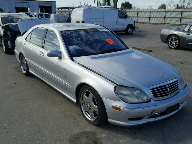 WDBNG75J52A300530 - 2002 MERCEDES-BENZ S 500 SILVER photo 1