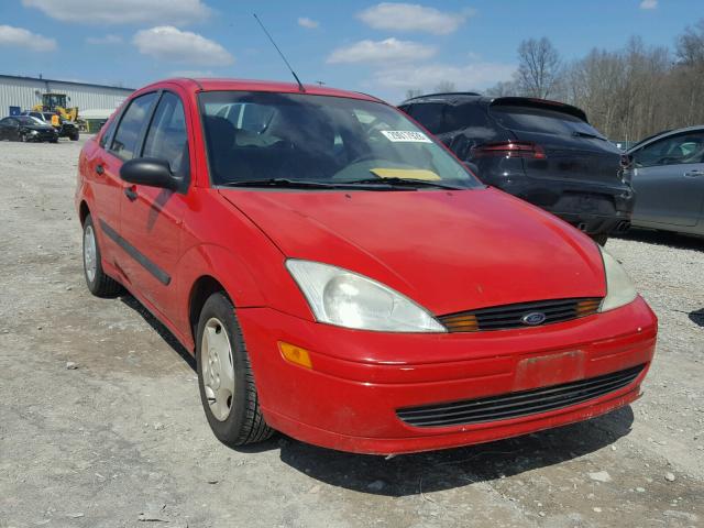 1FAFP33P62W196709 - 2002 FORD FOCUS LX RED photo 1