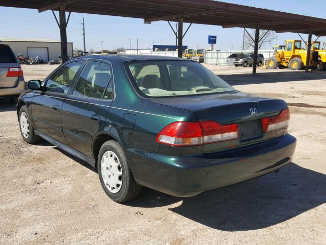 JHMCG56451C026902 - 2001 HONDA ACCORD LX GREEN photo 3