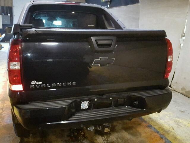 3GNEK12337G105965 - 2007 CHEVROLET AVALANCHE BLACK photo 6