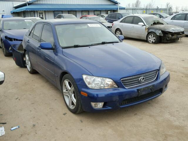 JTHBD182110001800 - 2001 LEXUS IS 300 BLUE photo 1