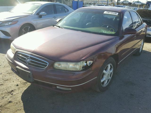 2G4WB55K1Y1215085 - 2000 BUICK REGAL LS 栗色 照片 2