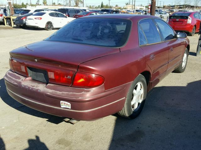 2G4WB55K1Y1215085 - 2000 BUICK REGAL LS MAROON photo 4