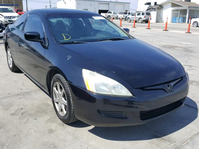 1HGCM82634A018477 - 2004 HONDA ACCORD EX BLACK photo 1