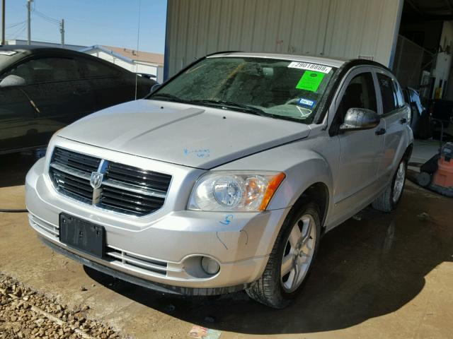 1B3HB48B17D154263 - 2007 DODGE CALIBER SX SILVER photo 2