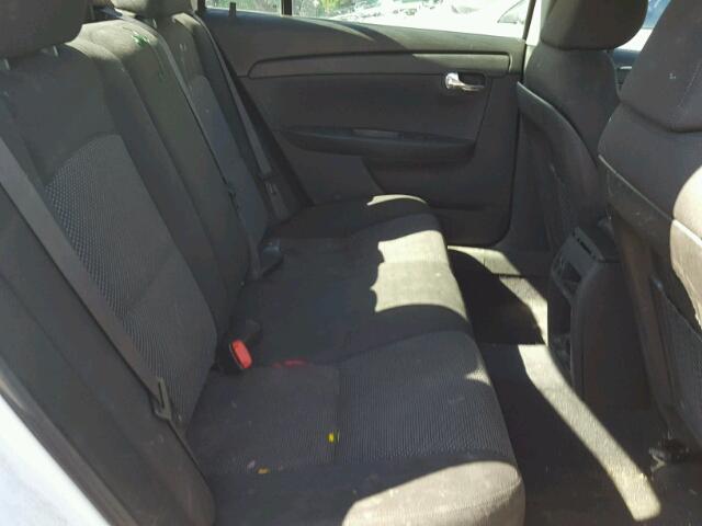 1G1ZC5EB5AF181416 - 2010 CHEVROLET MALIBU 1LT 白色 照片 6