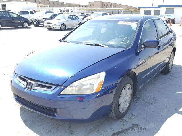 JHMCM56363C050712 - 2003 HONDA ACCORD LX BLUE photo 2