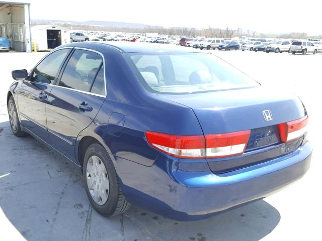 JHMCM56363C050712 - 2003 HONDA ACCORD LX BLUE photo 3