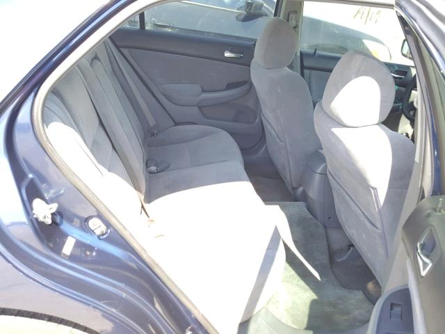 JHMCM56363C050712 - 2003 HONDA ACCORD LX BLUE photo 6