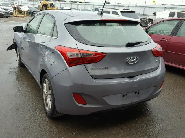 KMHD35LH7EU193797 - 2014 HYUNDAI ELANTRA GT GRAY photo 3