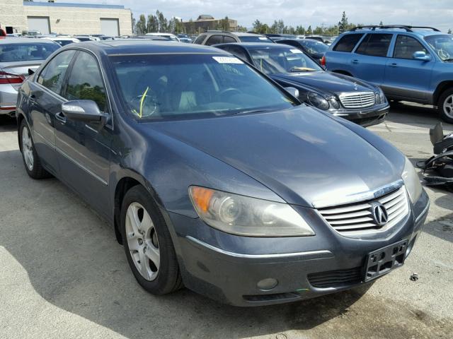 JH4KB16585C006399 - 2005 ACURA RL GRAY photo 1