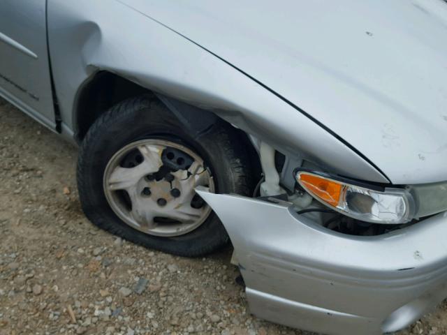 1G2WK52J02F291465 - 2002 PONTIAC GRAND PRIX Gümüş foto 9