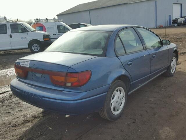 1G8ZK52762Z293694 - 2002 SATURN SL2 BLUE photo 4