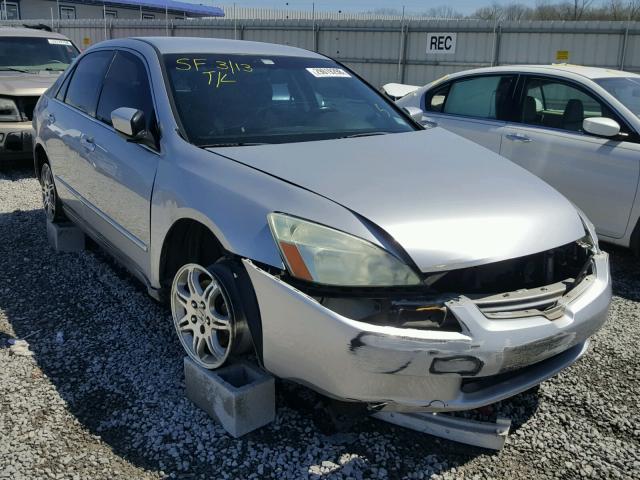 3HGCM56455G711626 - 2005 HONDA ACCORD LX SILVER photo 1