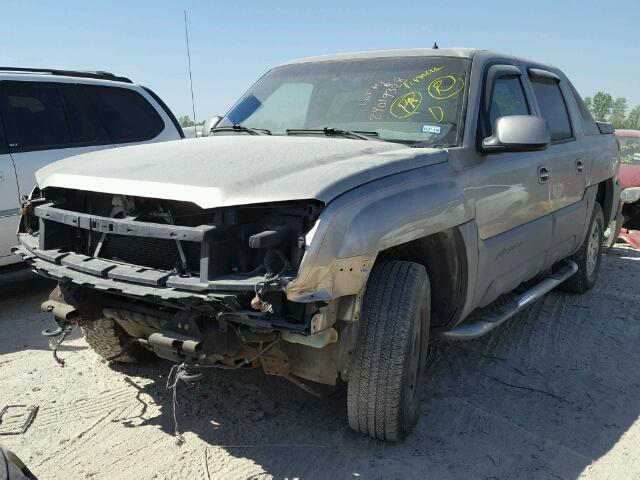 3GNEK13T82G243752 - 2002 CHEVROLET AVALANCHE TAN photo 2