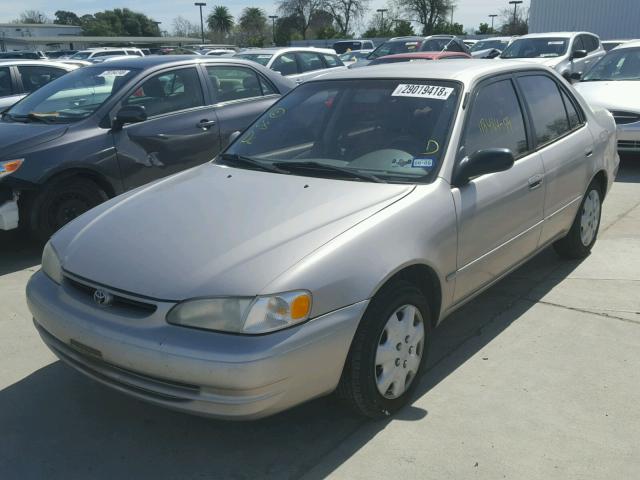 1NXBR12EXXZ152136 - 1969 TOYOTA COROLLA BEIGE photo 2