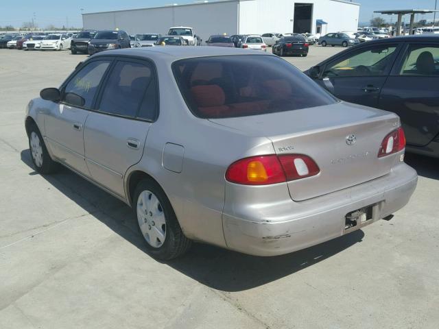 1NXBR12EXXZ152136 - 1969 TOYOTA COROLLA BEIGE photo 3