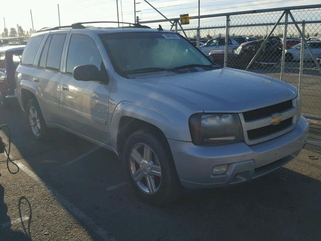 1GNDS13S472157955 - 2007 CHEVROLET TRAILBLAZE SILVER photo 1