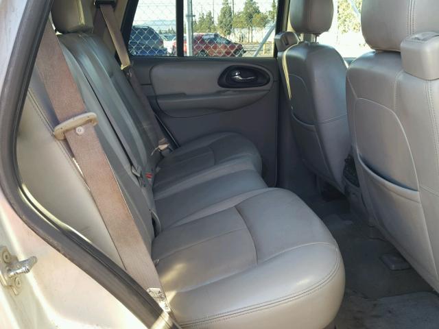 1GNDS13S472157955 - 2007 CHEVROLET TRAILBLAZE SILVER photo 6