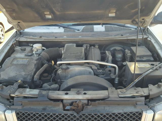 1GNDS13S472157955 - 2007 CHEVROLET TRAILBLAZE SILVER photo 7